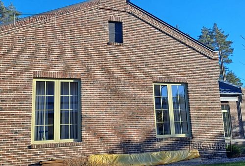 Монтаж индивидуального расчётного фундамента УШП PRO для строительства кирпичного одноэтажного дома в Репино, Лениградская обл. - 5