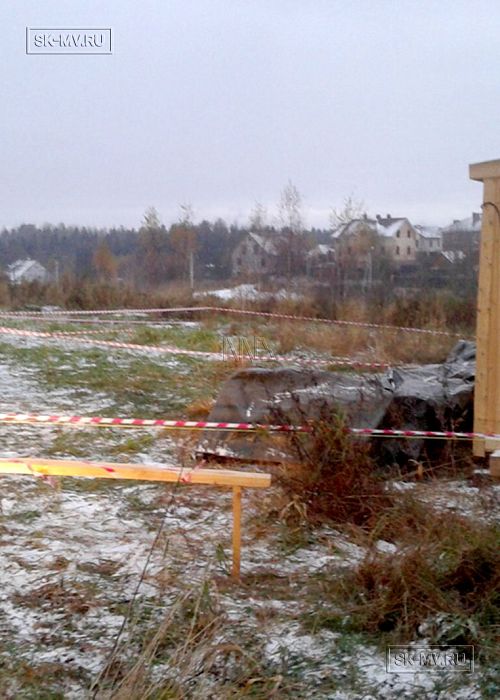 Монтаж фундамента УШП для строительства загородного дома в деревне Куялово