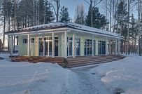 Фото репортаж с места строительства SPA комплекса с панорамными окнами в кп Сосновый берег  - мини - 18