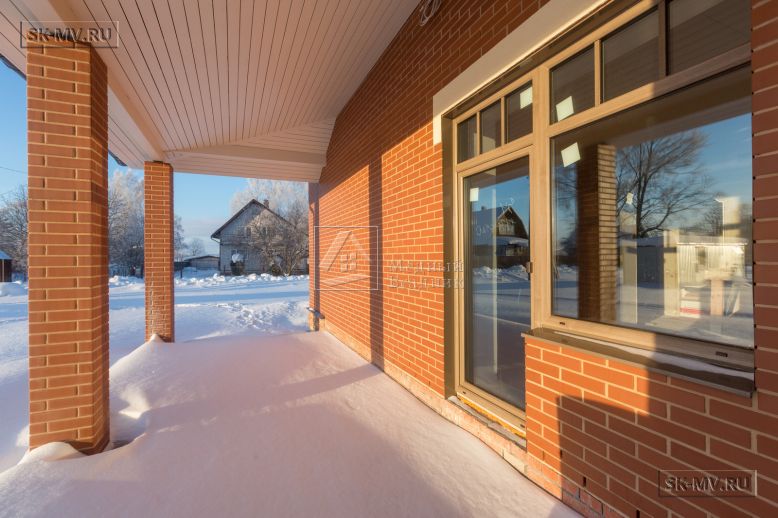 Энергоэффективный комбинированный дом построен в сочетании каркасной технологии и газобетона в селе Орлино в Гатчинском районе Ленинградской области — 8