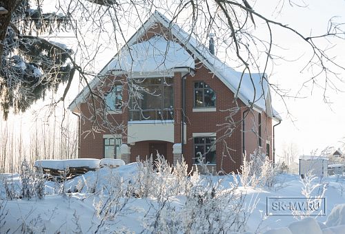 Энергоэффективный комбинированный дом построен в сочетании каркасной технологии и газобетона в селе Орлино в Гатчинском районе Ленинградской области - 18