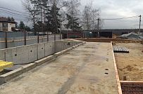 Монтаж фундамента УШП для строительства большого спа-комплекса 1000 кв м с бассейном в городе Котельники Московской области - мини - 17