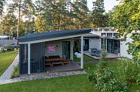 Фотографии П-образного дома в скандинавском стиле 238 кв м с панорамным остеклением, построенного в Сестрорецке - мини - 28